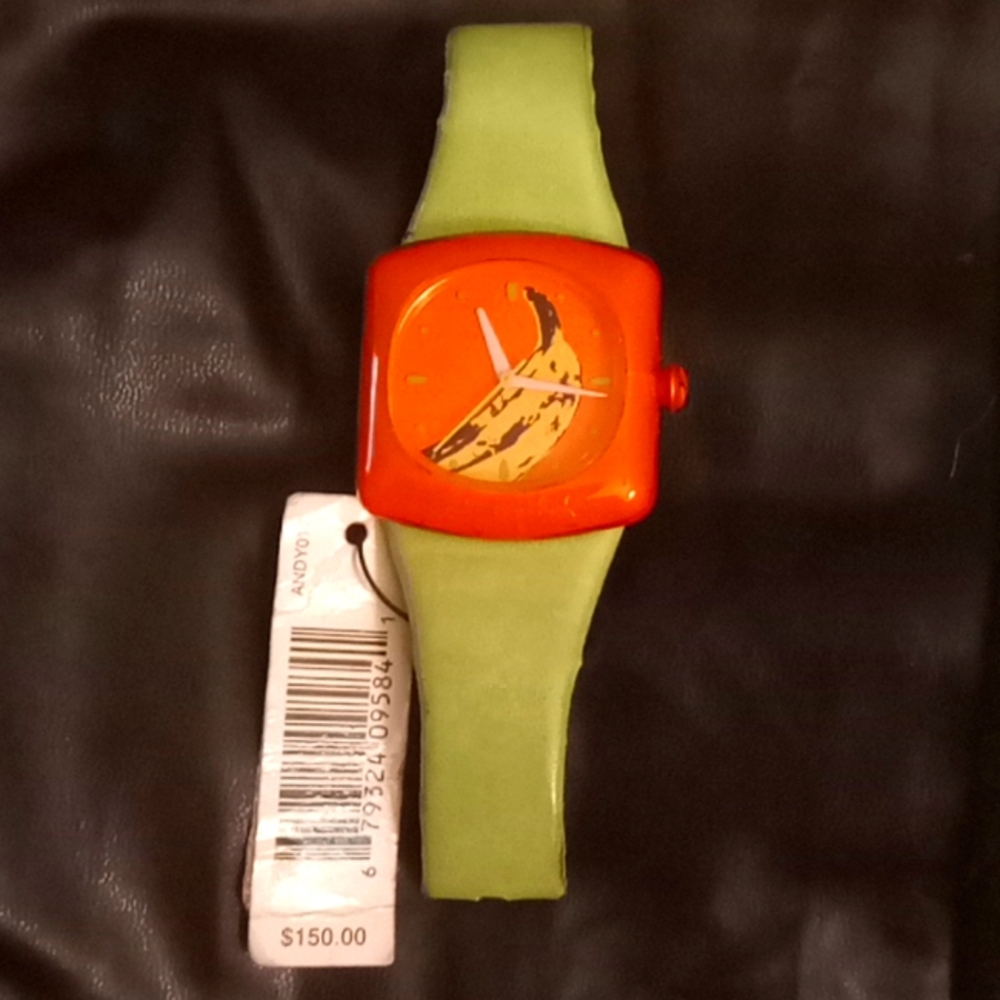 Rare Andy Warhol Banana Watch
